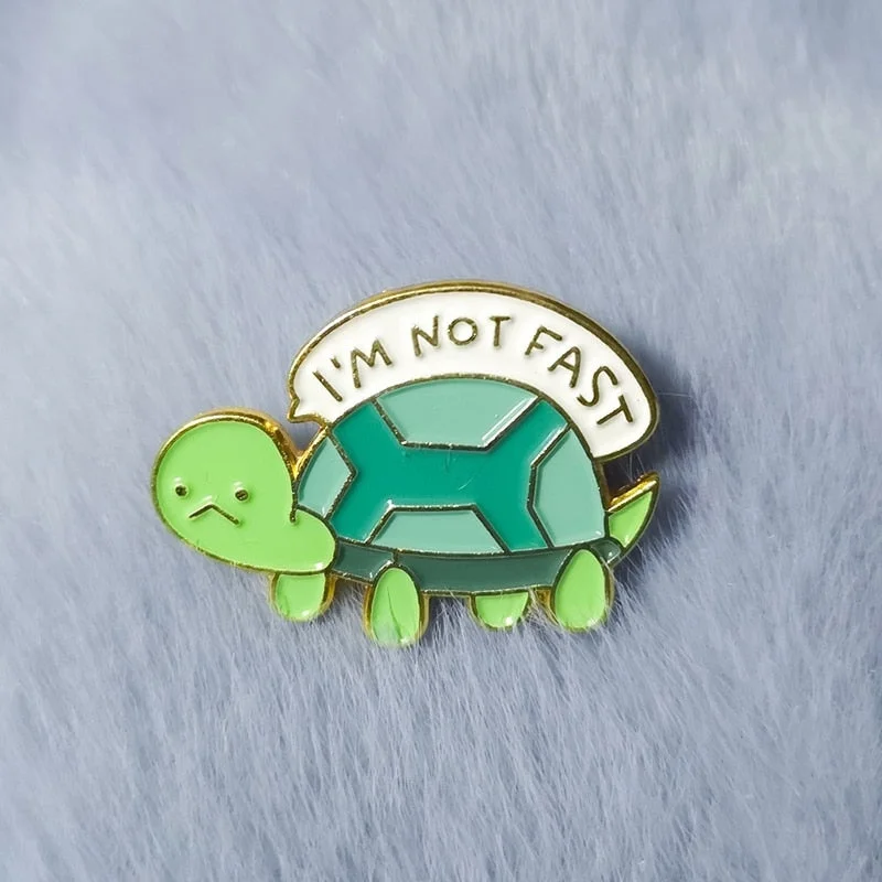 Pin's Tortue - I'm not Fast – Image 4