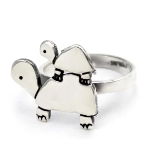 Bague Tortue - Mère et Bébé