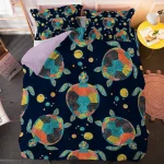 Parure de Lit Tortue 3PCS - Plongée