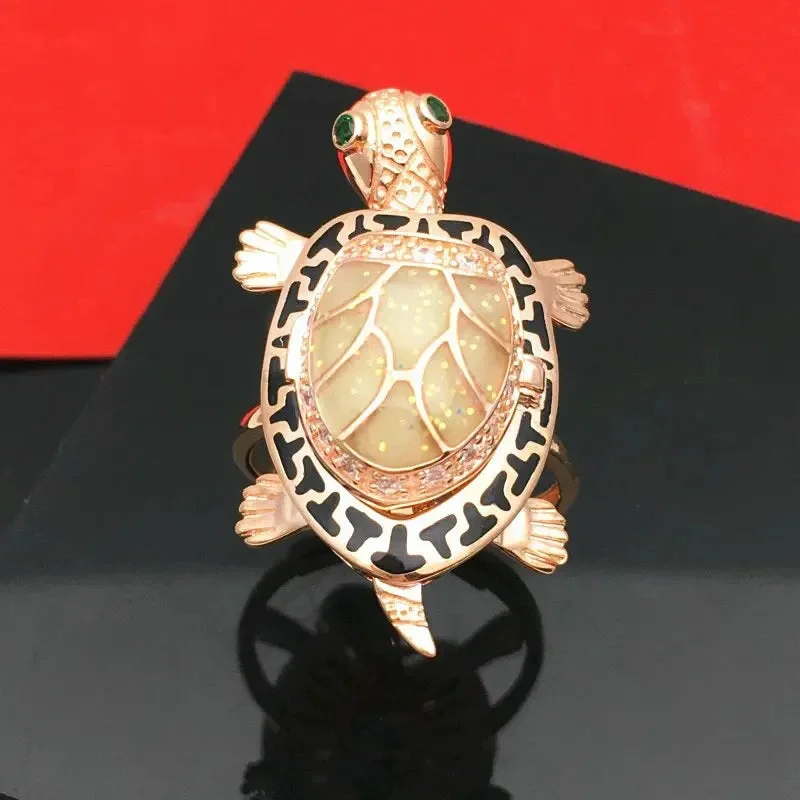 Bague Tortue en Zircon