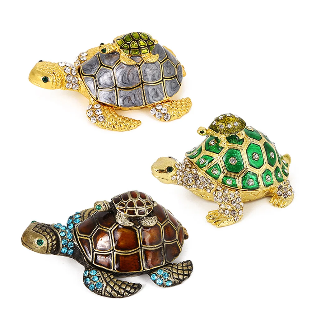 Boîte à Bijoux Tortue - Diamant