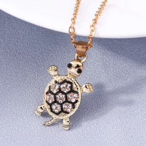 Pendentif Tortue - Pierre de chance