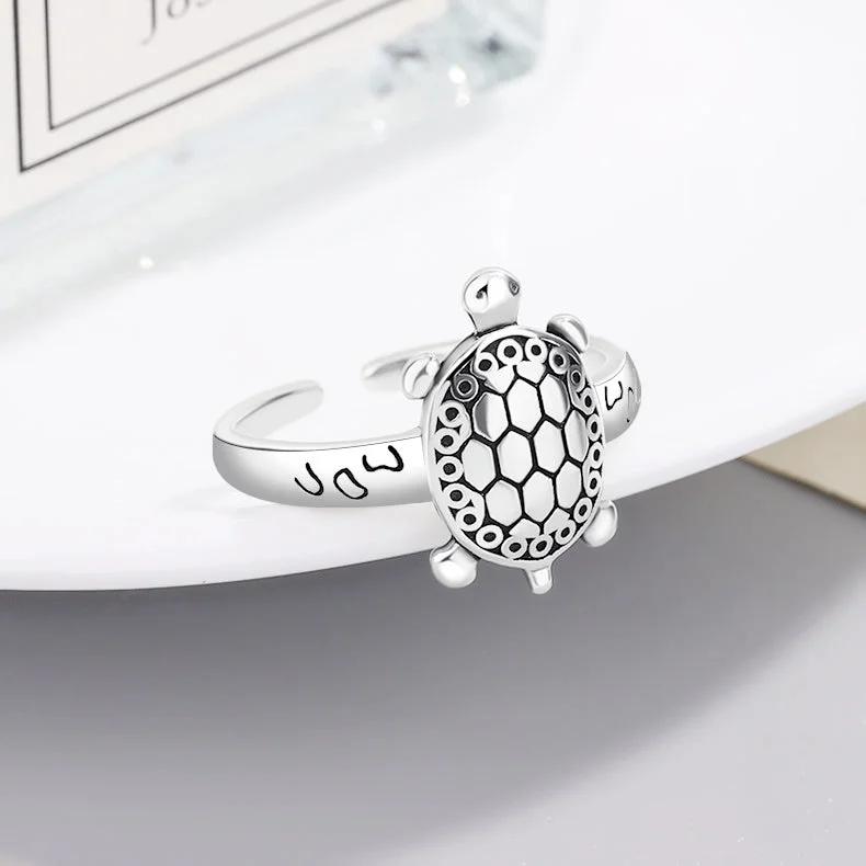 Bague Tortue Discrète - Classica (Acier) – Image 7