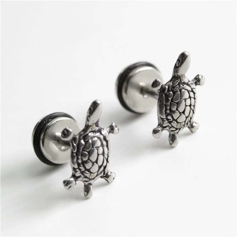 Boucles d'oreilles Tortue Bébé
