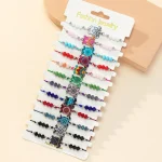 Lot de 12 Bracelets Tortue - Bohemian