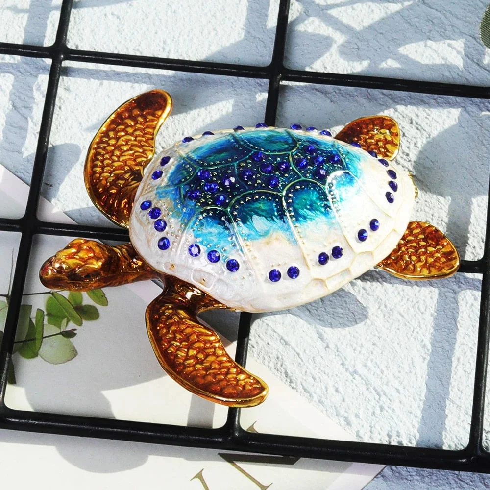 Boite à Bijoux Tortue Marine