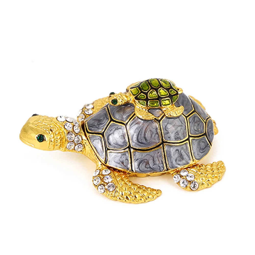 Détails de la Boîte à Bijoux Tortue
