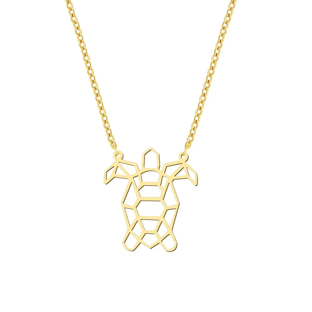 Pendentif Tortue Géométrique