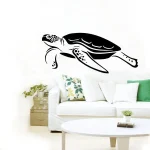 Sticker Tortue Mural - Paisible