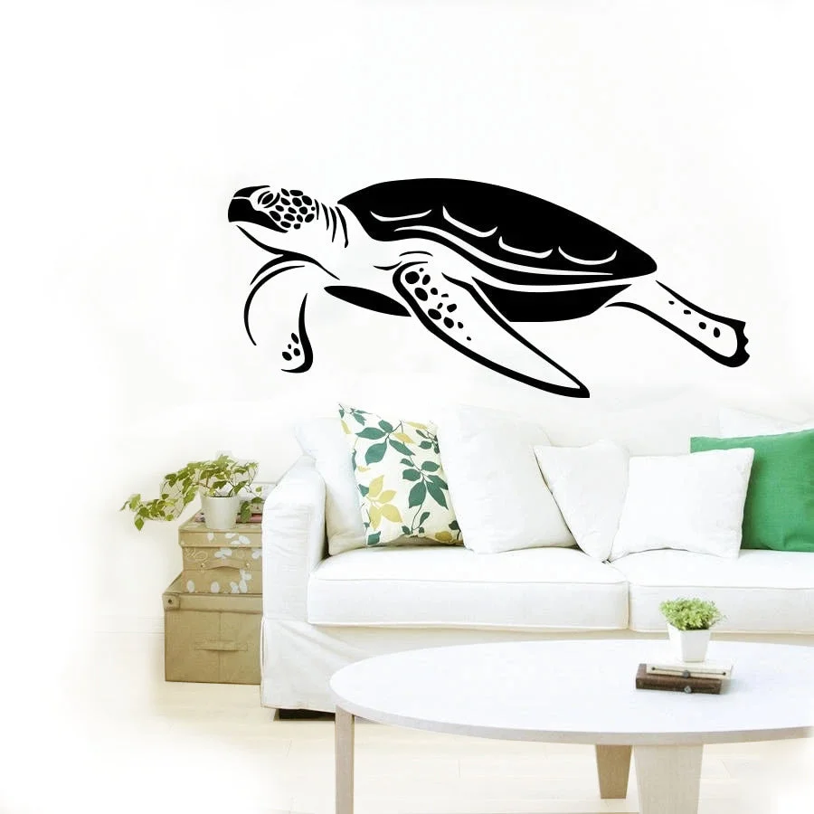 Sticker Tortue Mural Paisible