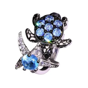 Bague Tortue - Étoile de mer