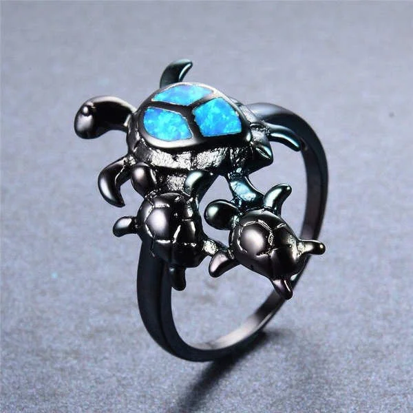Bague Tortue élégante