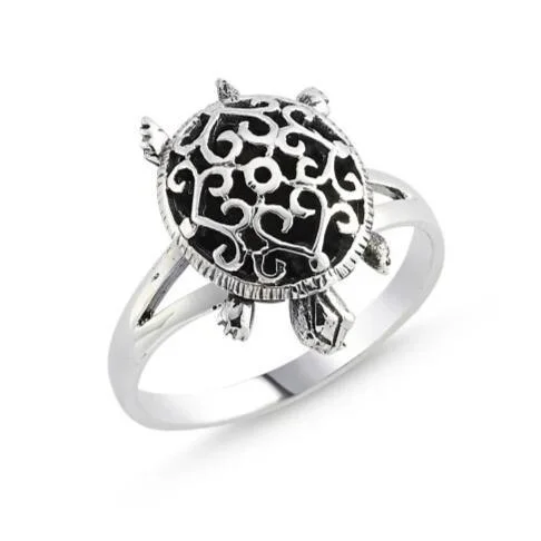 Bague Tortue Arabesque