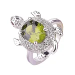 Bague Tortue - Crystal