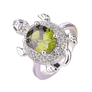 Bague Tortue - Crystal