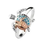 Bague Tortue - Mère Fille