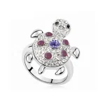 Bague Tortue - Perles