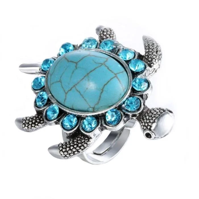 Bague Tortue - StoneBlue