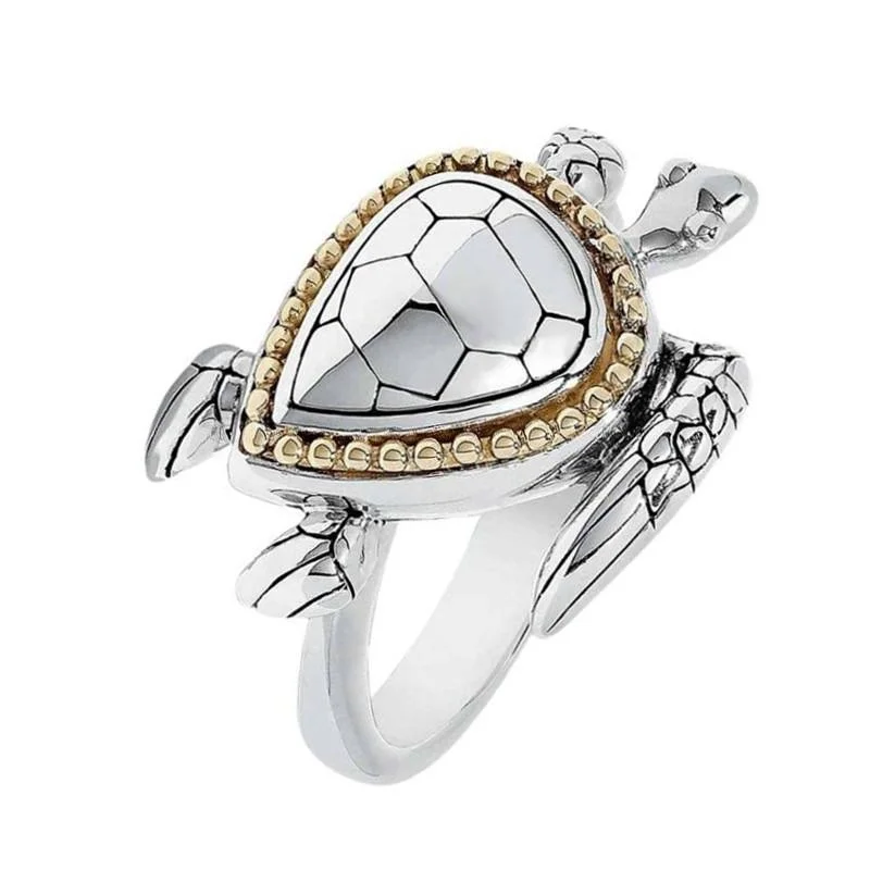 Bague Tortue - Zirconia