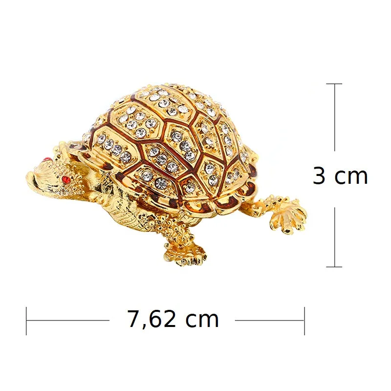 Boite à Bijoux Tortue - Terrestre – Image 2