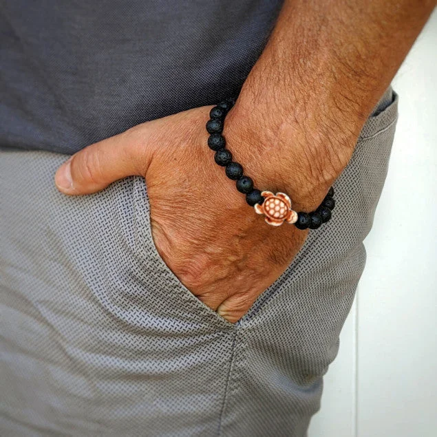 Détails du Bracelet Tortue Pierre - Summer