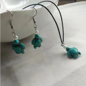 Collier Tortue ras du cou - Beach