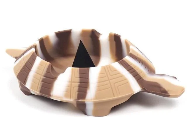 Cendrier Tortue en Silicone Compact