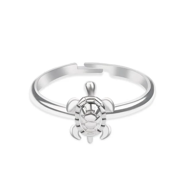 Bague Tortue Discrète - Classica (Acier) – Image 6