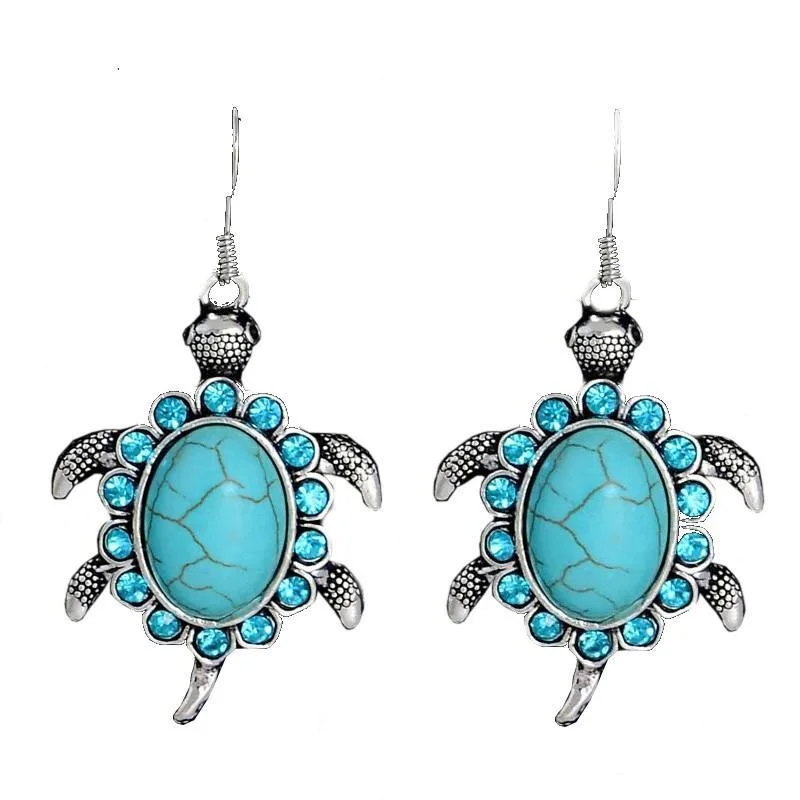 Boucles d'oreilles Tortue - Résina