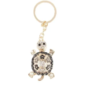 Porte-clé Tortue - Strass