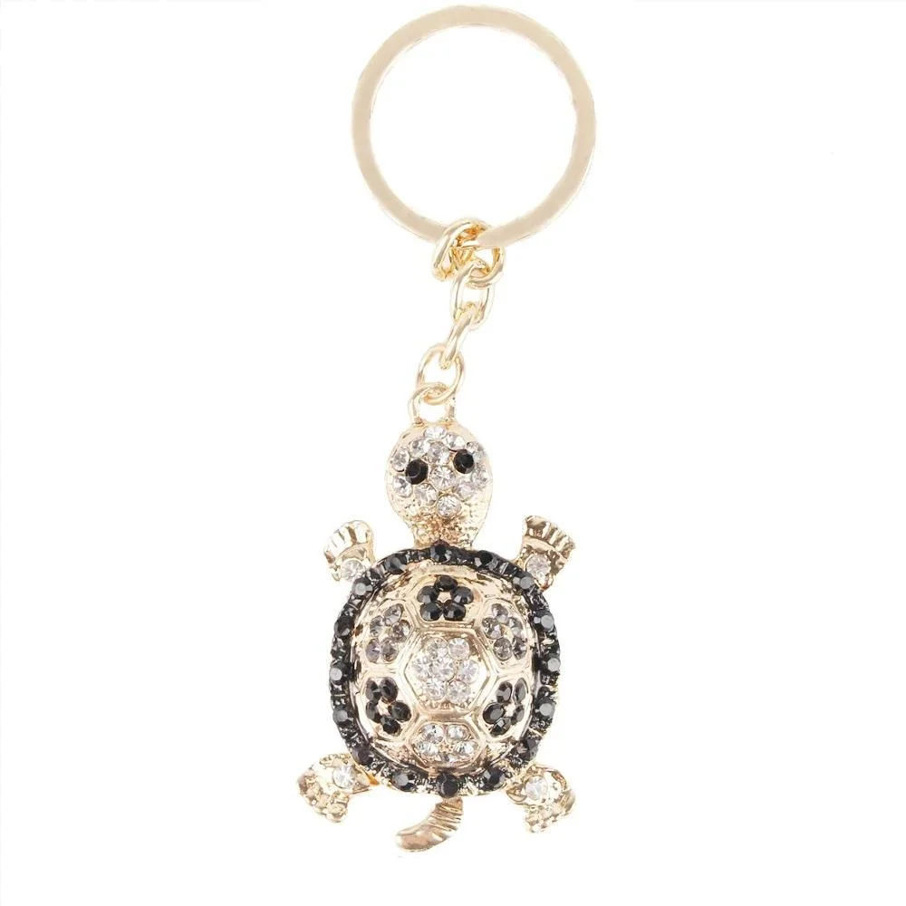 Porte-clé Tortue en Strass
