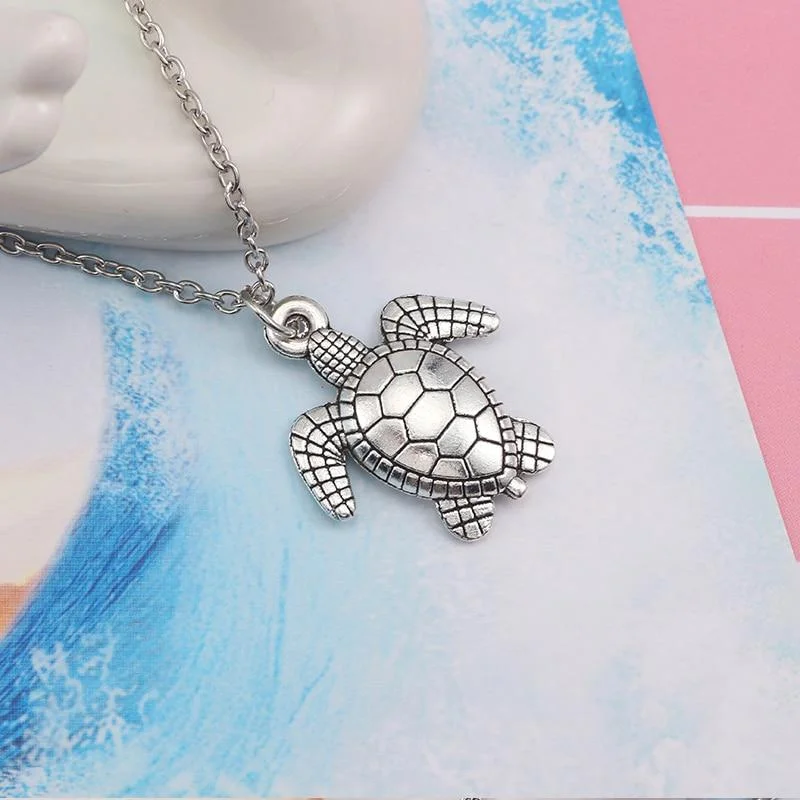 Collier Tortue de mer - Silver Queen