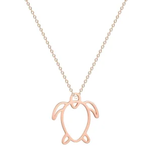Collier Tortue Origami - Tropical