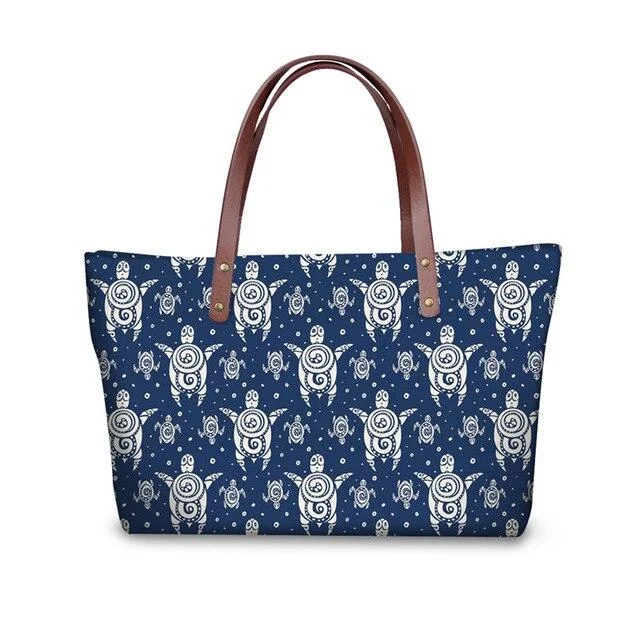 Sac à Main Tortue Tourbillons