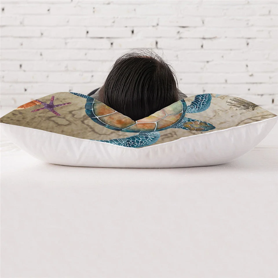 Coussin Tortue - Vintage – Image 2