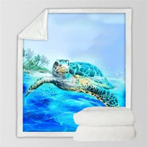 Plaid Tortue - A la surface