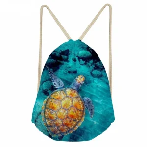 Sac Tortue - Turquoise love