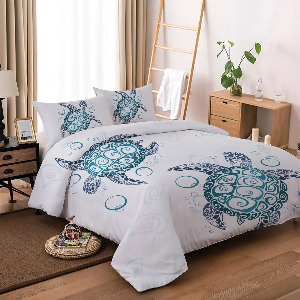 Détails de la Housse de Couette Tortue