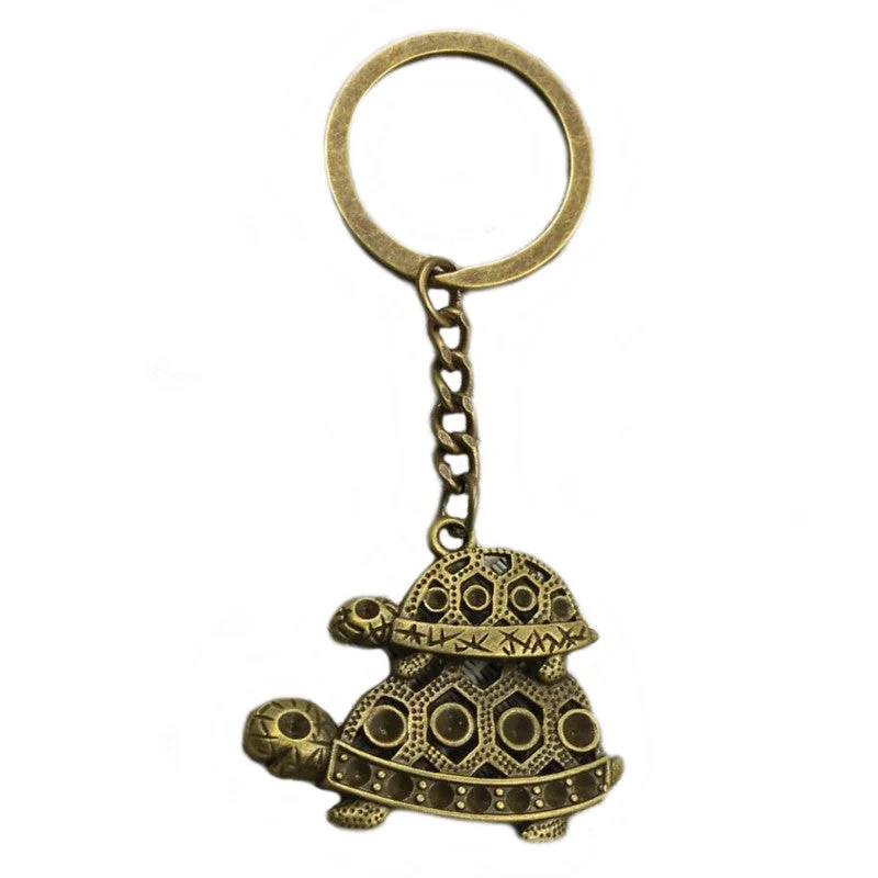 Porte-clé Tortue Maman et son fils