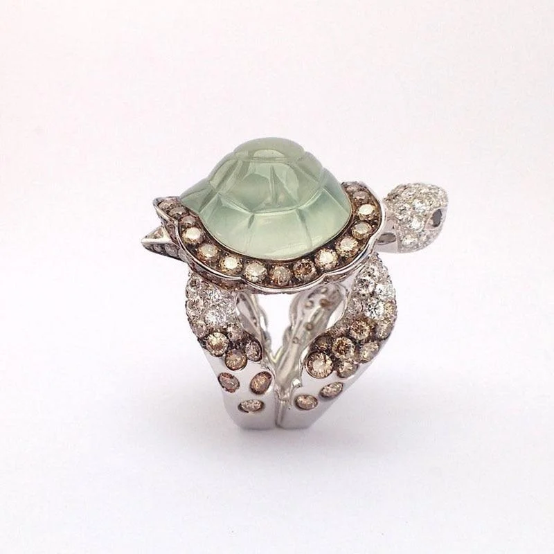 Bague en Forme de Tortue - Glam (Acier) – Image 5
