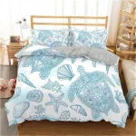 Housse de Couette Tortue - Motifs (3pcs)