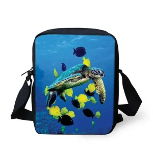 Sac Tortue - Sacoche pour Enfant Parade coloré