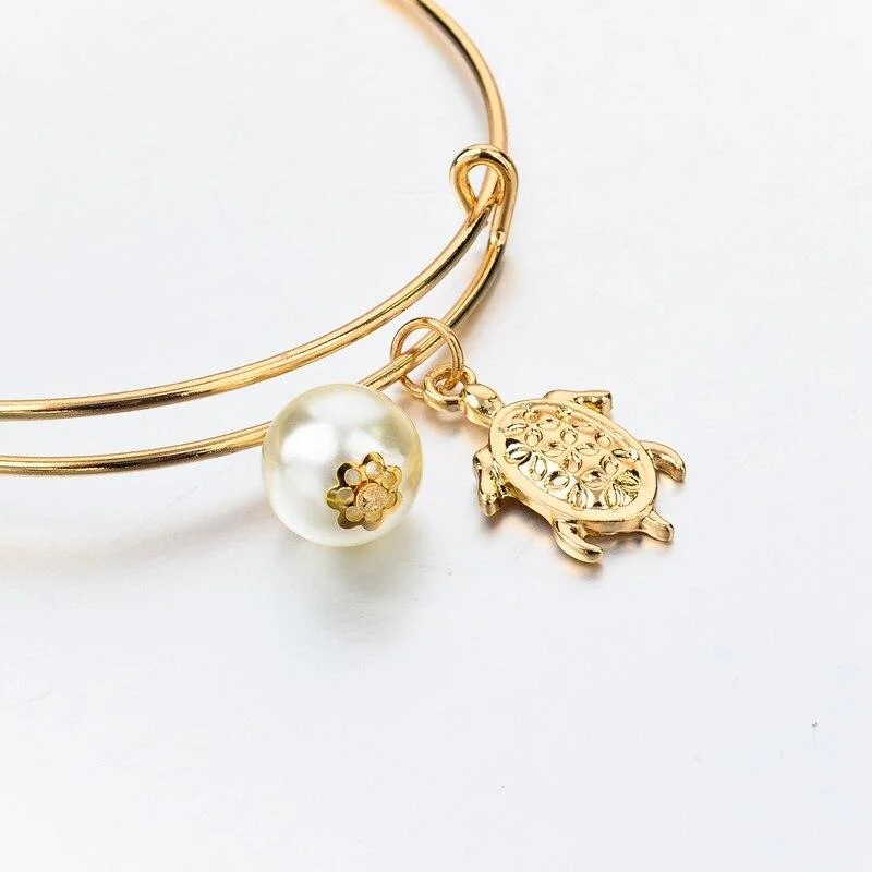 Bracelet Tortue porté