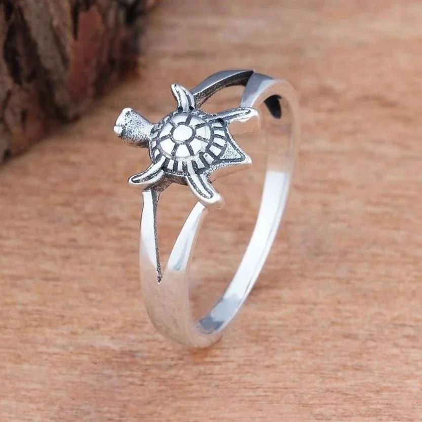 Bague Tortue - Liberty portée