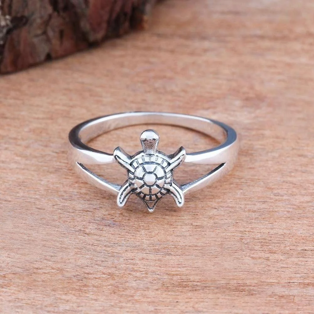 Détails de la Bague Tortue - Liberty