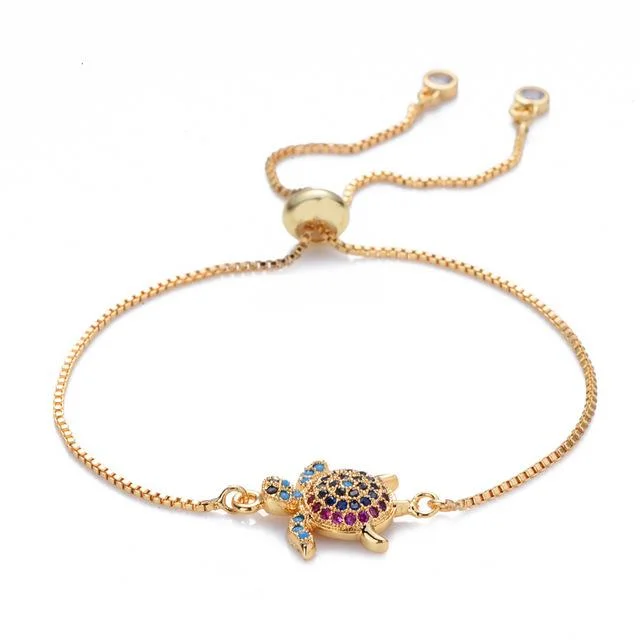 Détails du Bracelet Tortue Femme