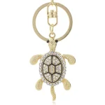 Porte-clé Tortue - Carapace Dorée