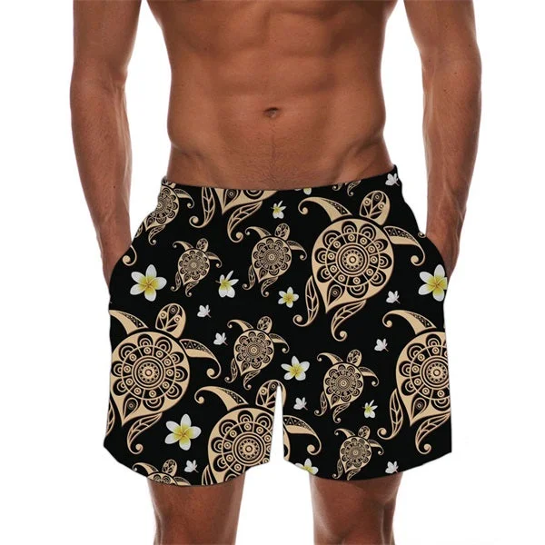 Short de Bain Tortue Homme - Tahiti