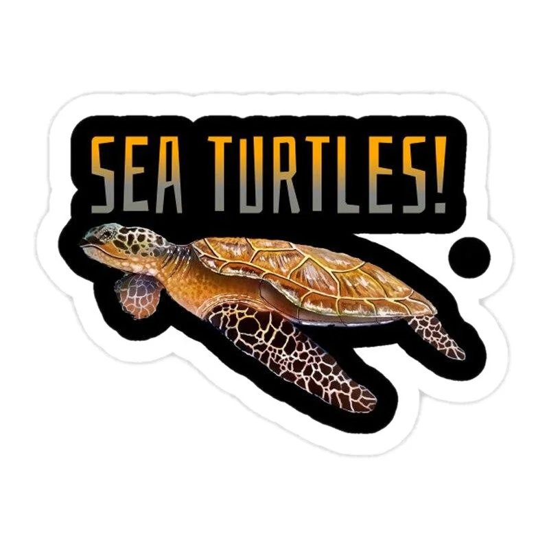 Autocollant Voiture Tortue