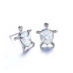 Boucles d'oreilles Tortue - Pastel